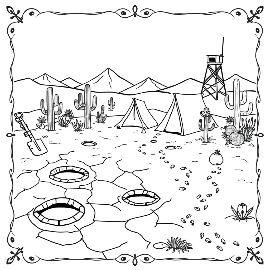Worksheet illustration