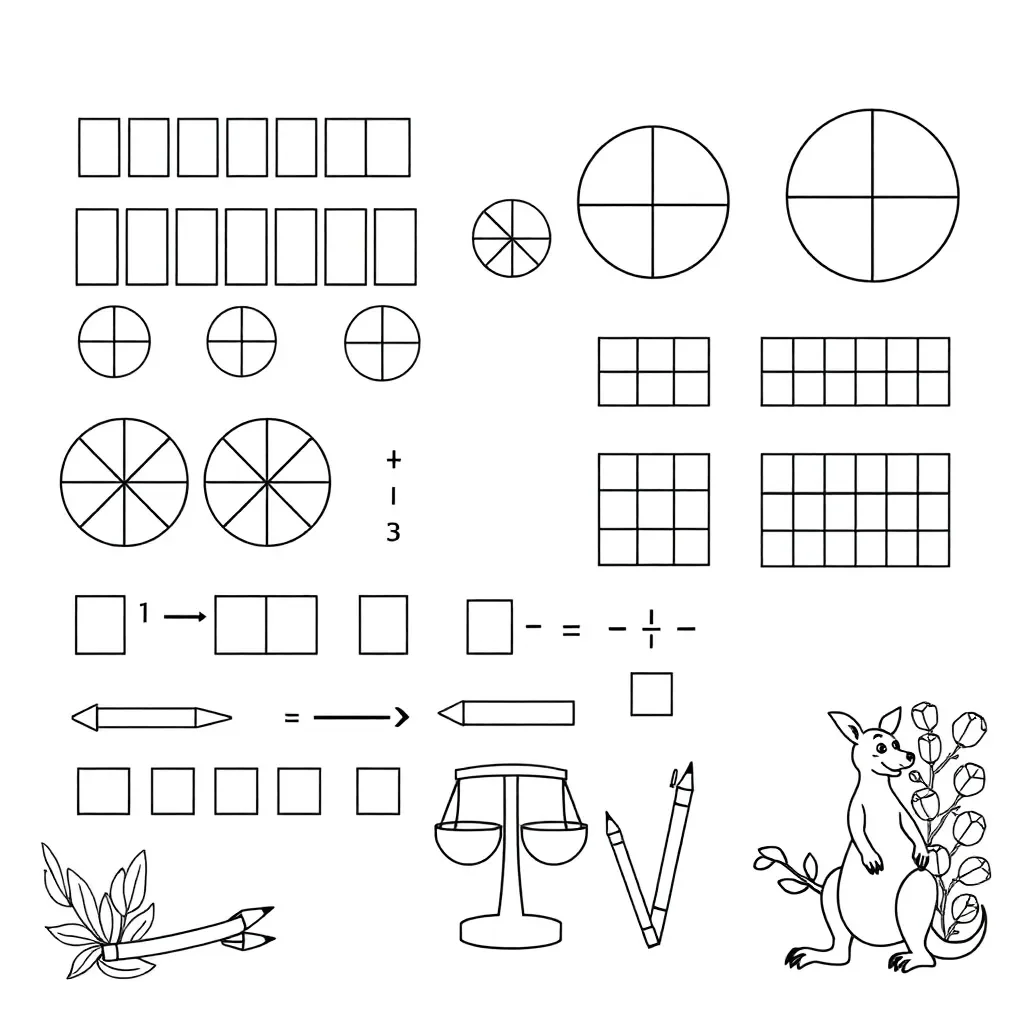 Worksheet illustration