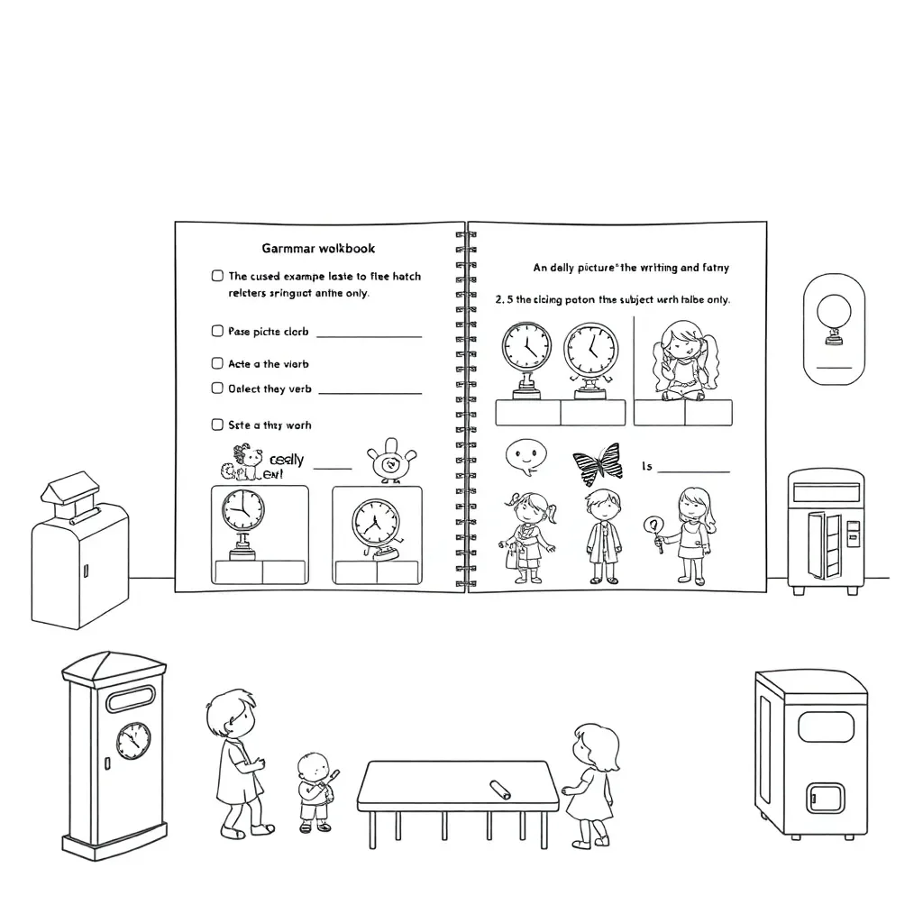 Worksheet illustration