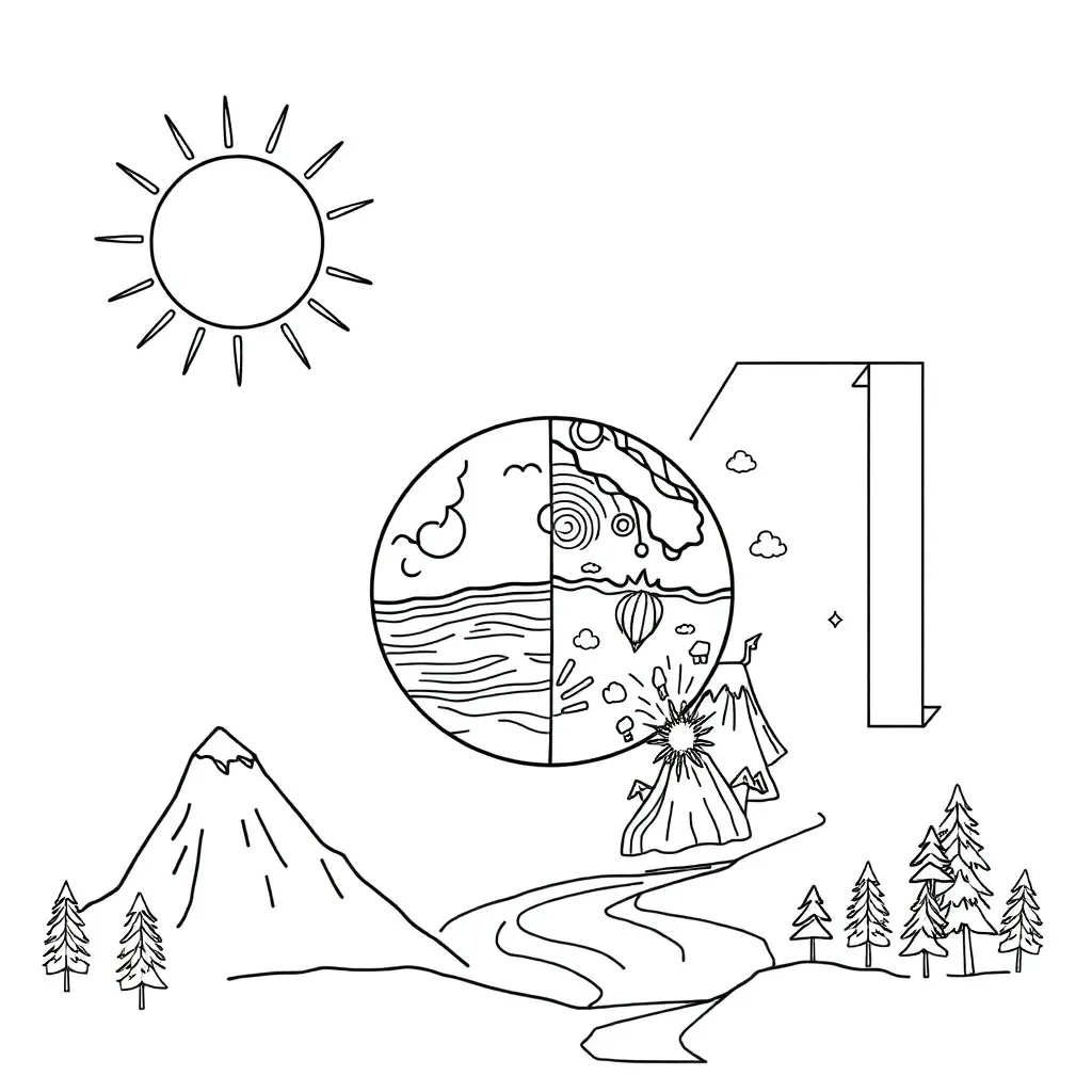 Worksheet illustration