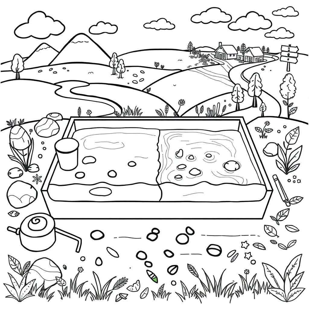 Worksheet illustration