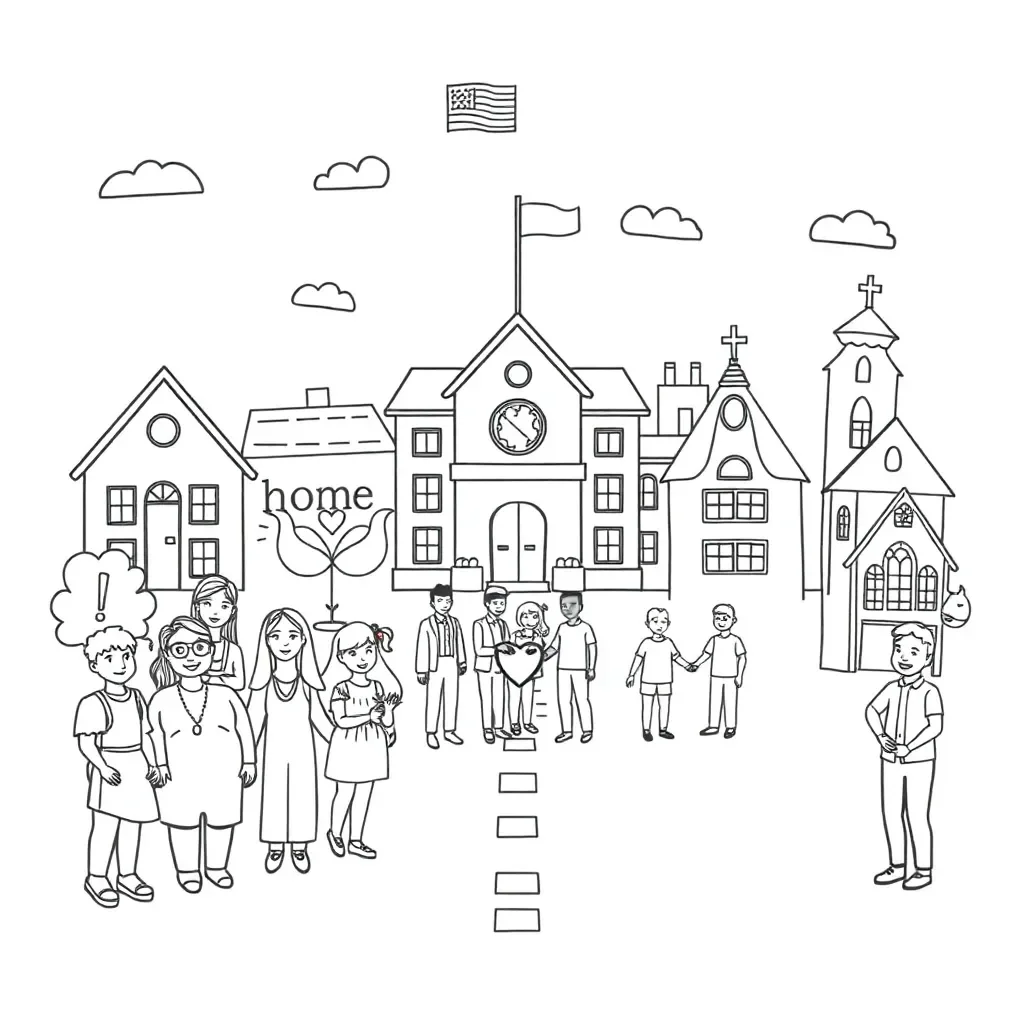 Worksheet illustration