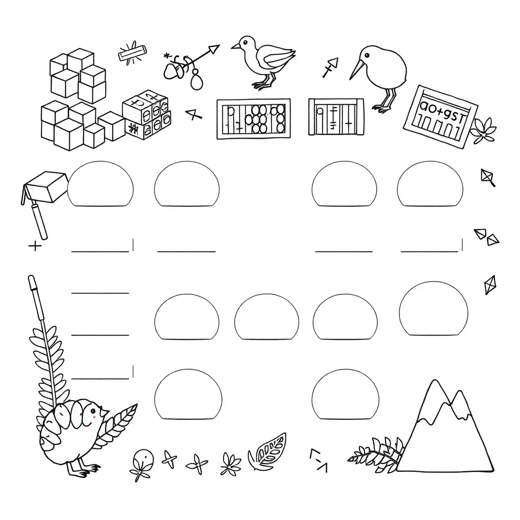 Worksheet illustration