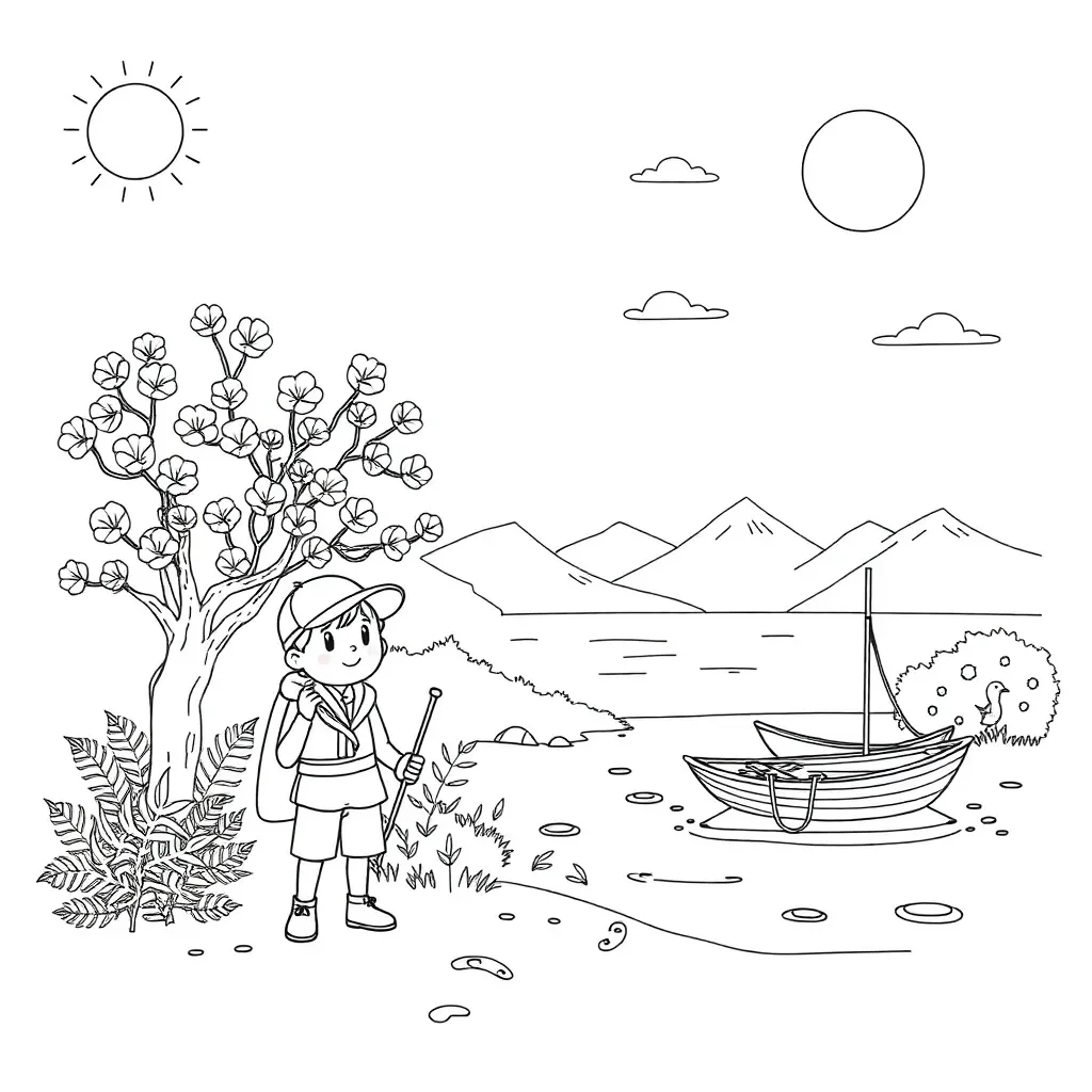 Worksheet illustration