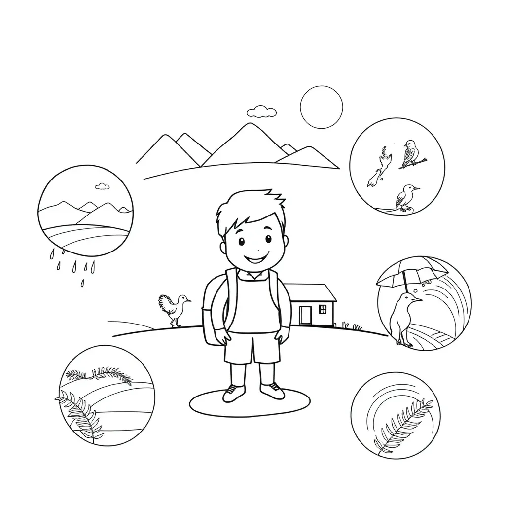 Worksheet illustration