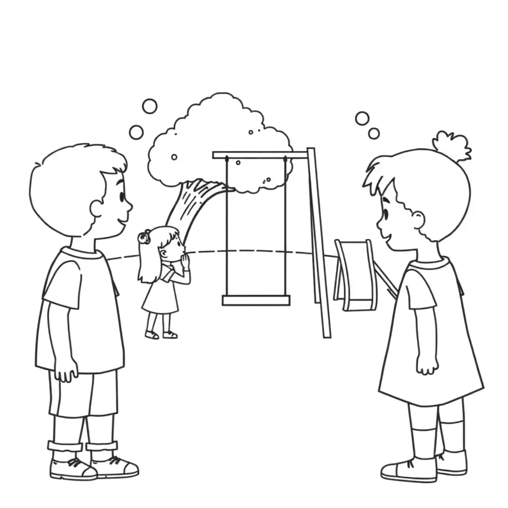 Worksheet illustration