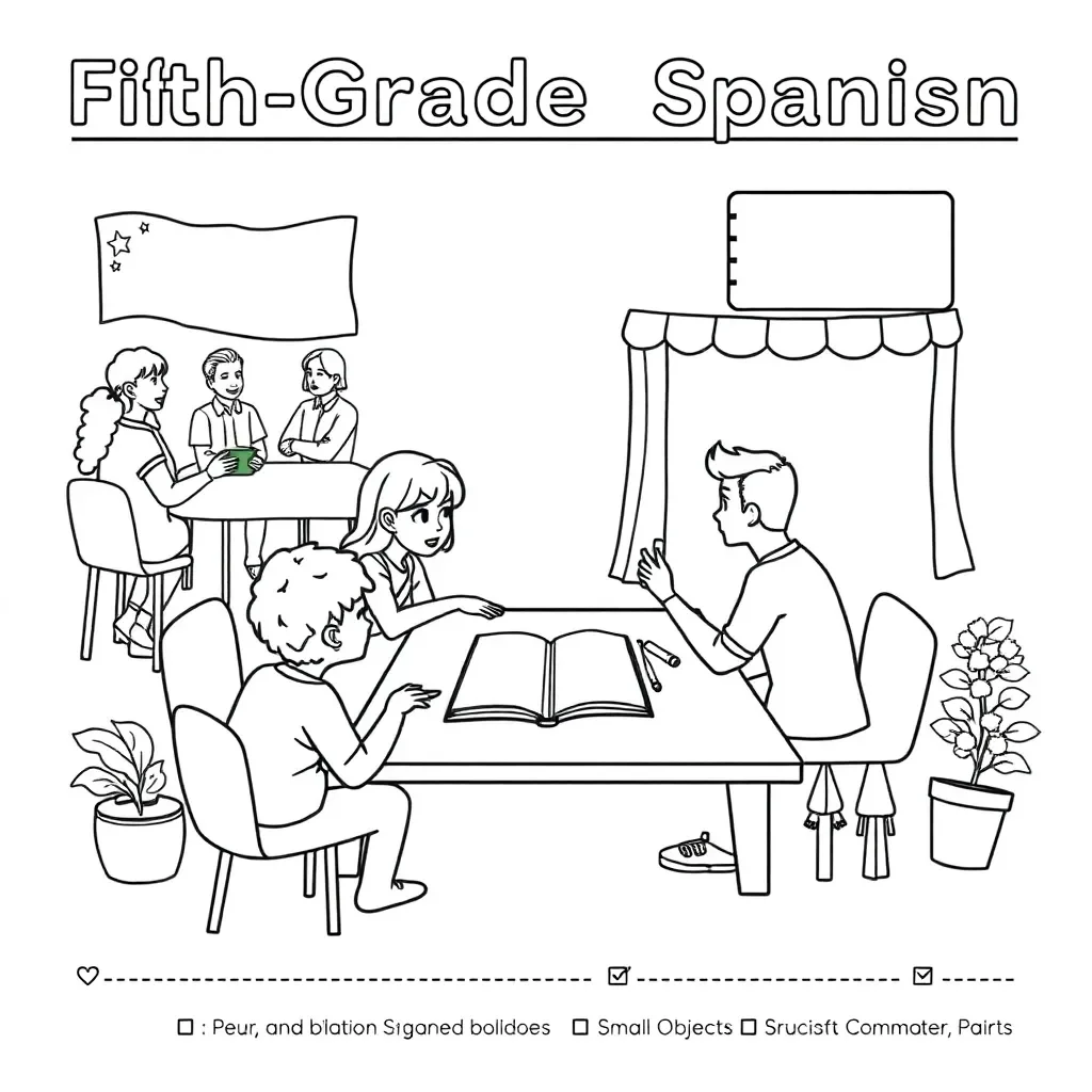 Ilustración de escritura y comunidad