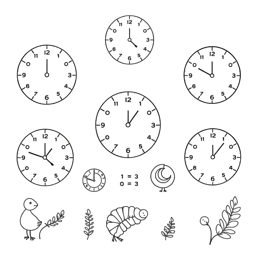 Worksheet illustration