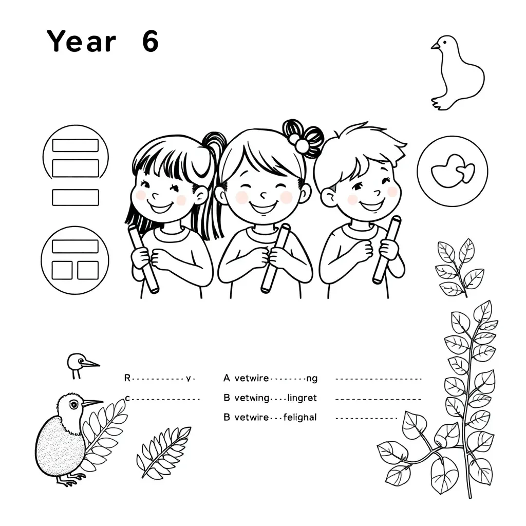 Worksheet illustration