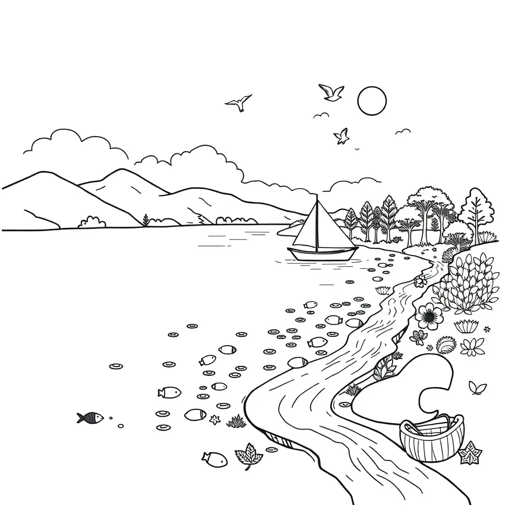 Worksheet illustration