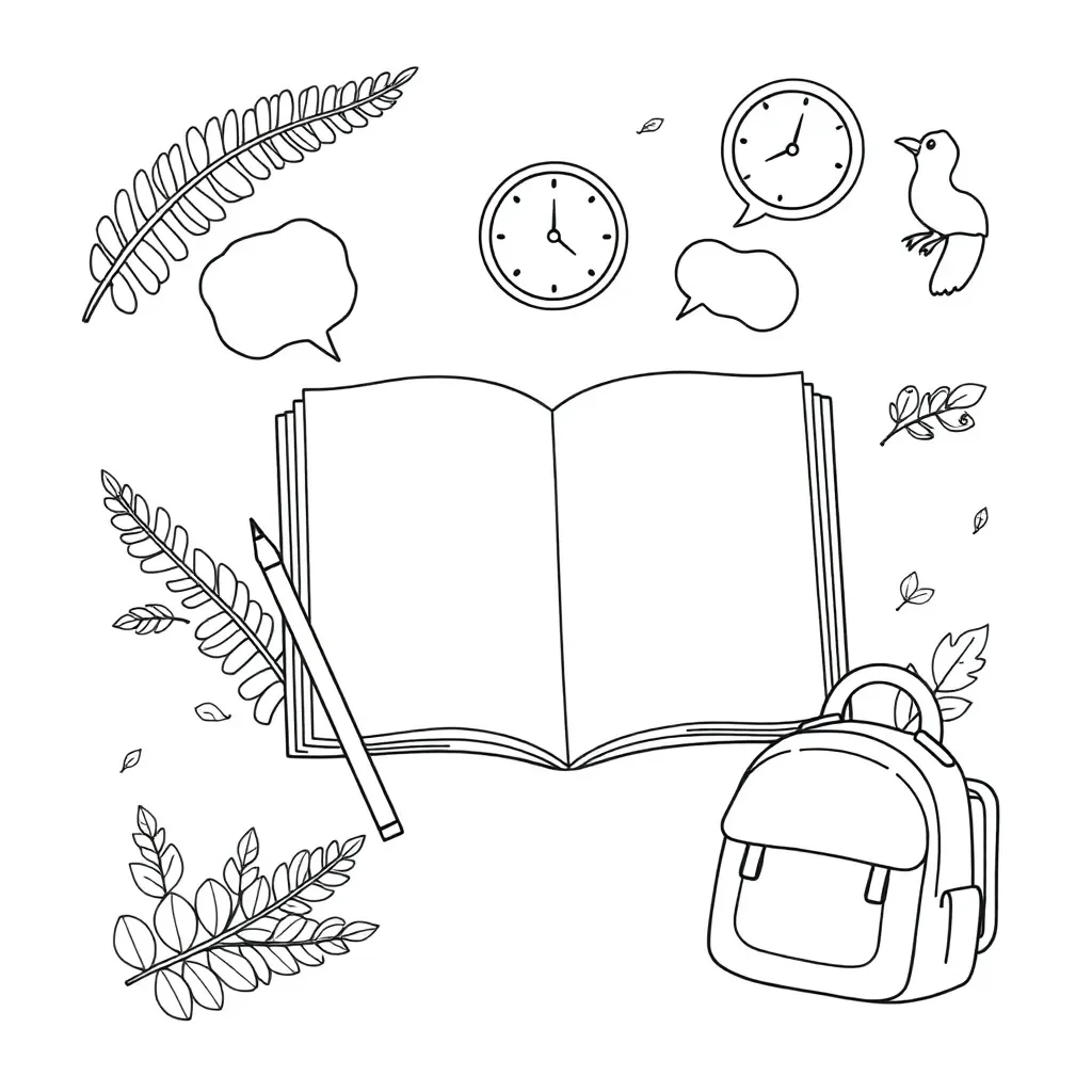 Worksheet illustration