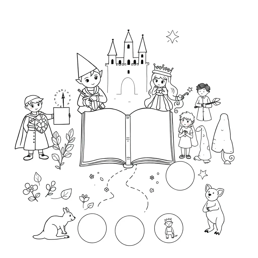 Worksheet illustration