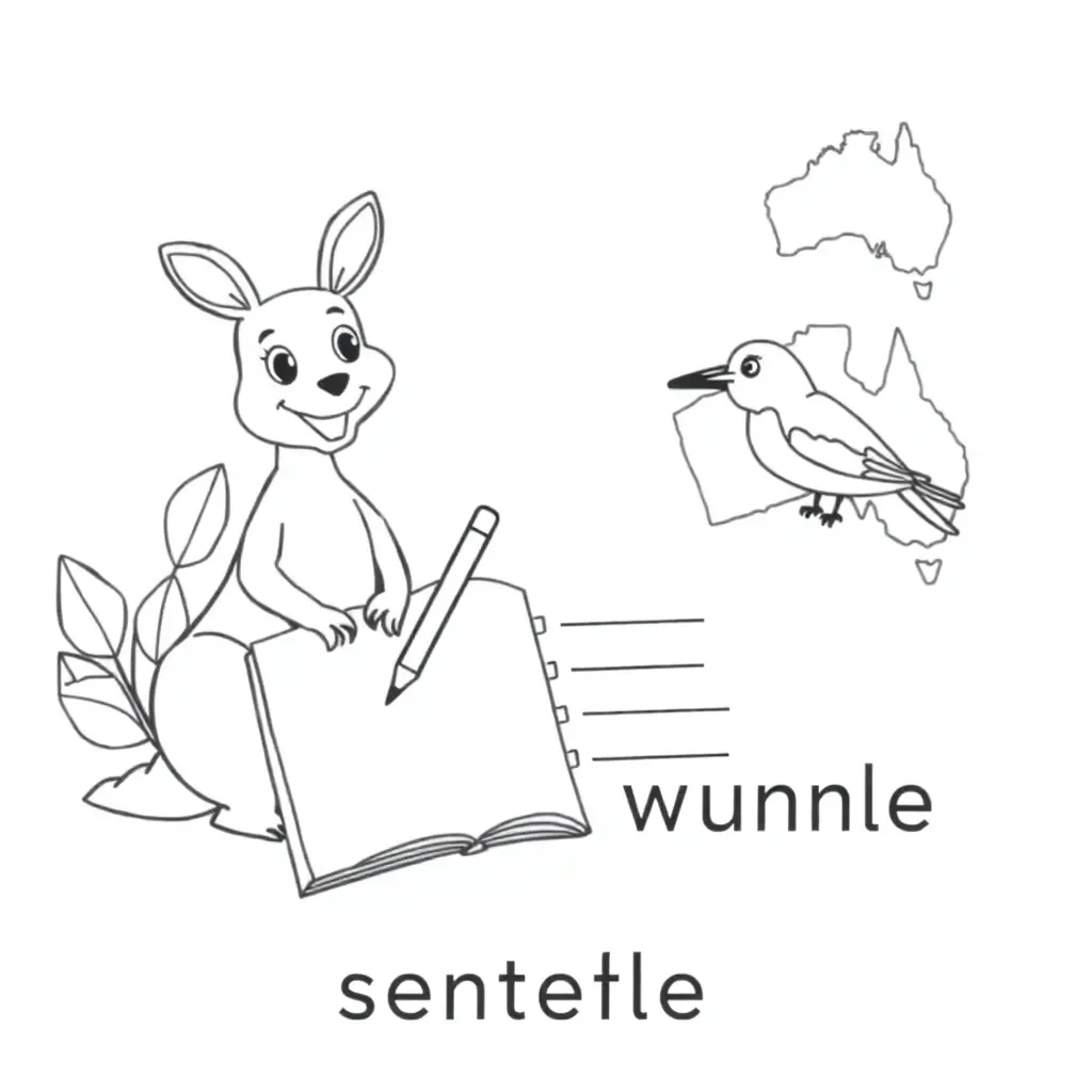 Worksheet illustration