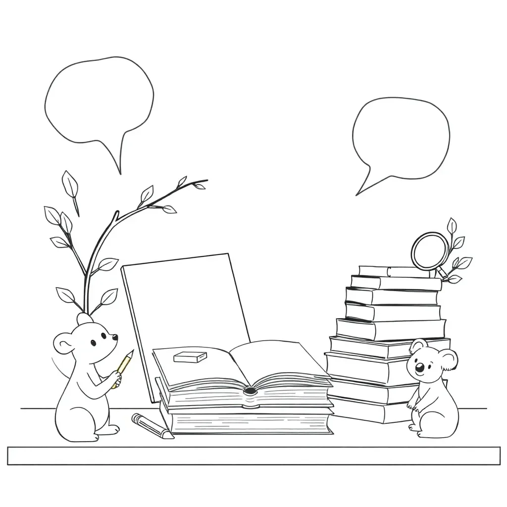 Worksheet illustration
