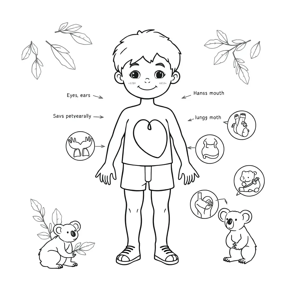 Worksheet illustration