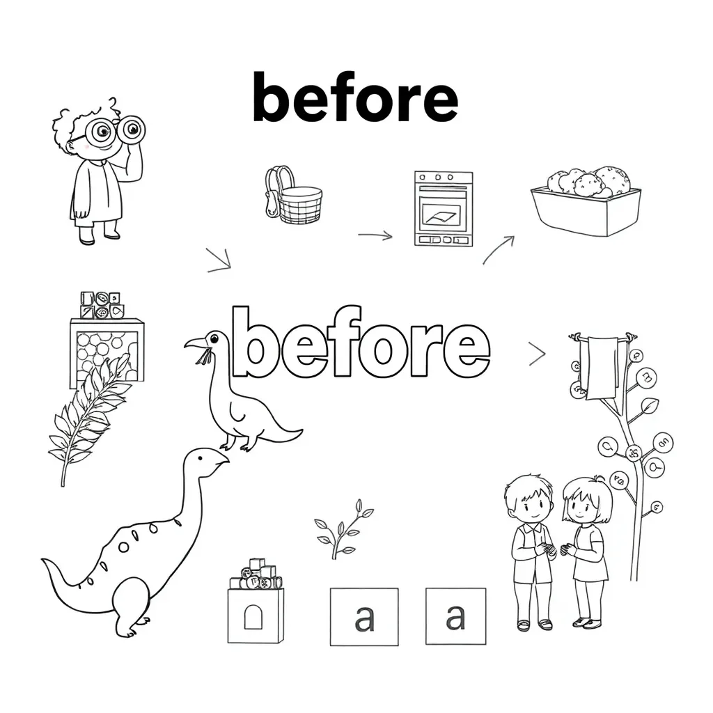 Worksheet illustration