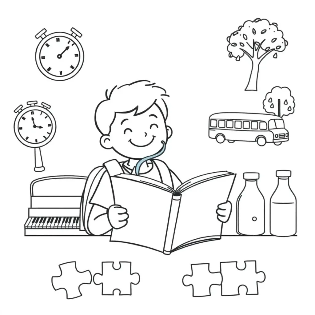 Worksheet illustration