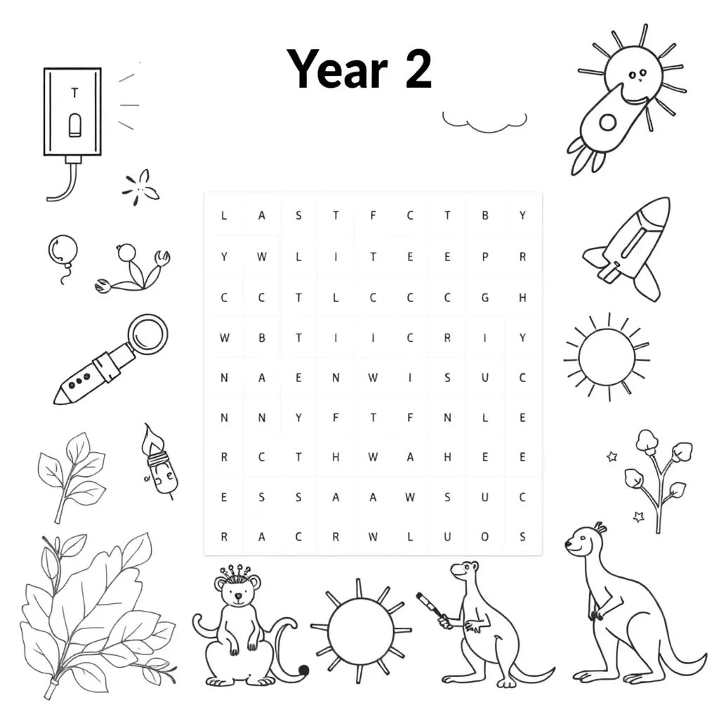 Worksheet illustration