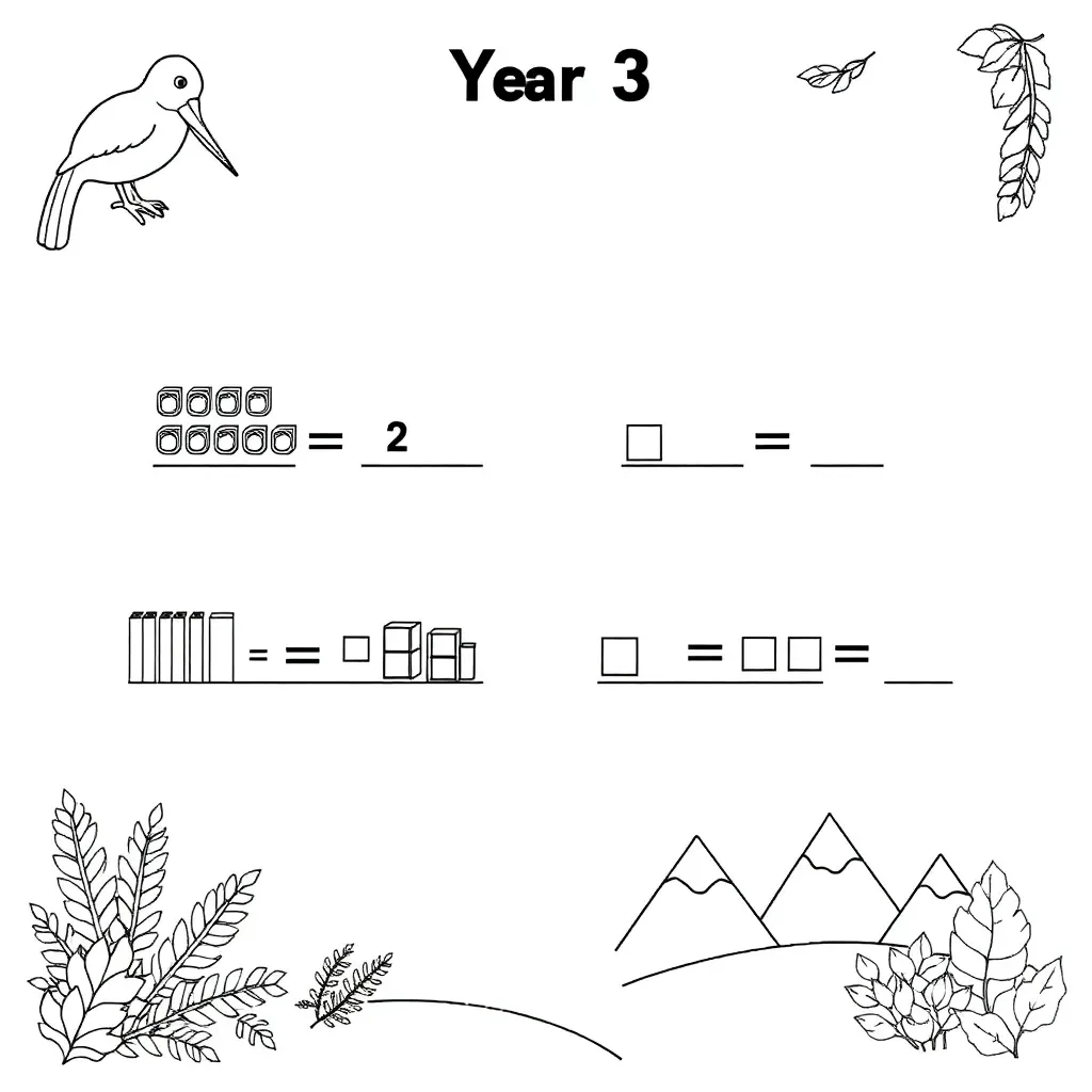 Worksheet illustration