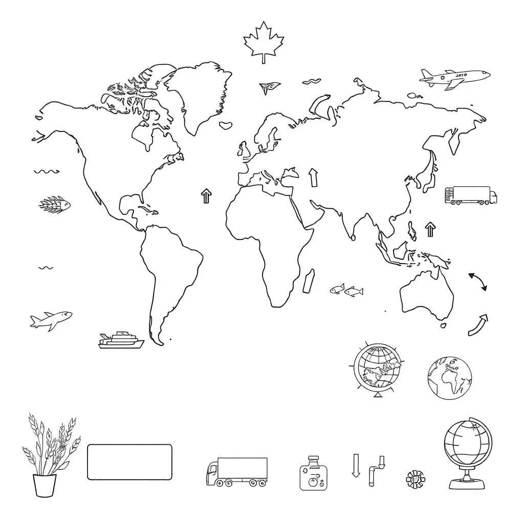 Worksheet illustration