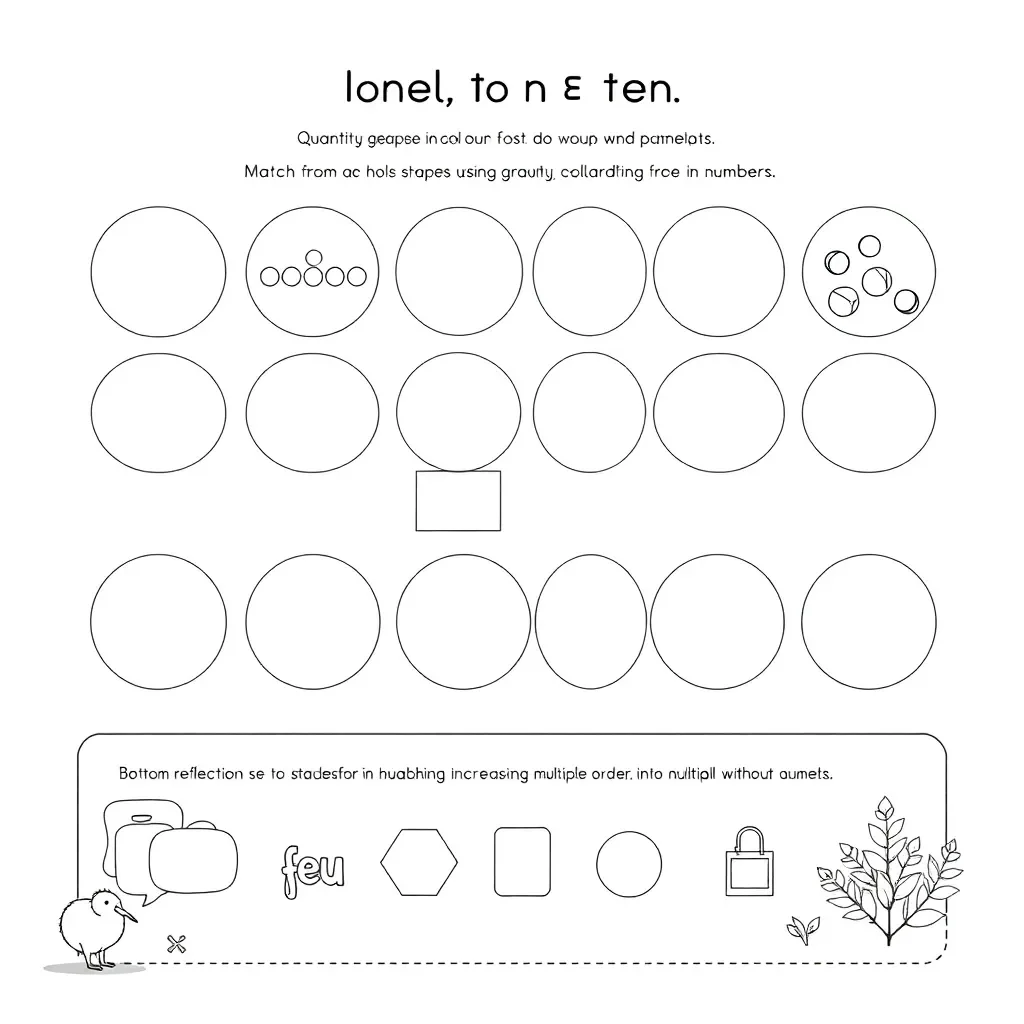 Worksheet illustration