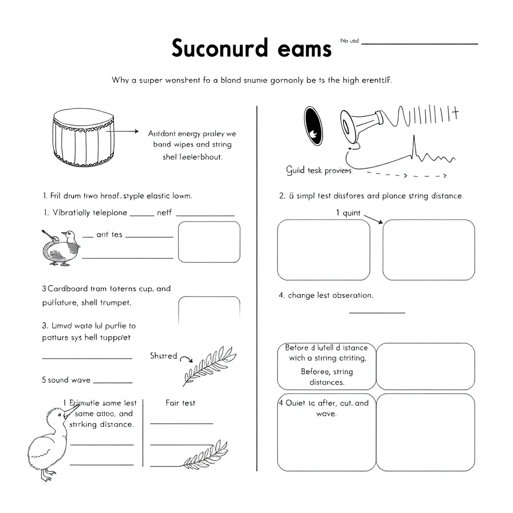 Worksheet illustration