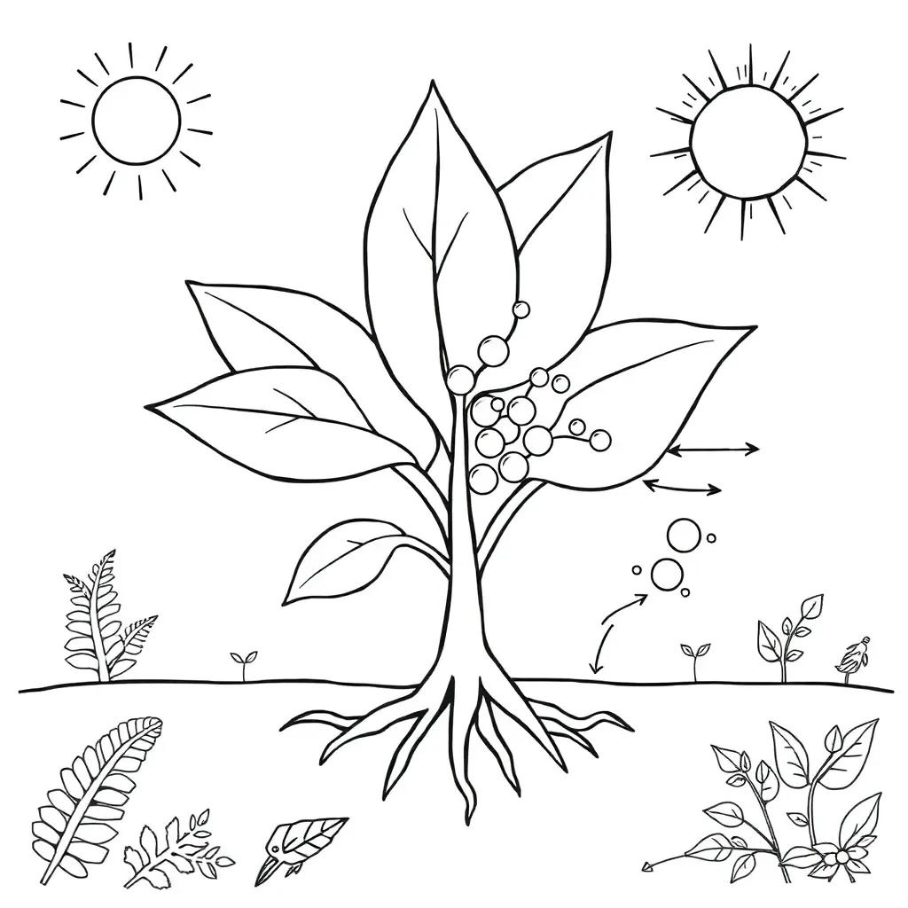 Worksheet illustration