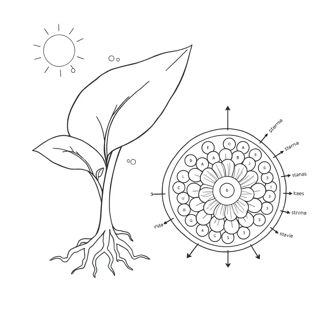 Worksheet illustration