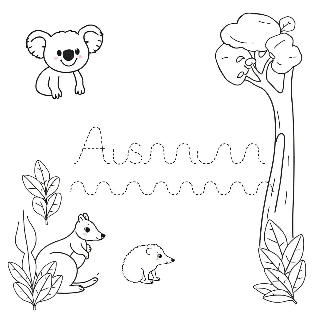 Worksheet illustration