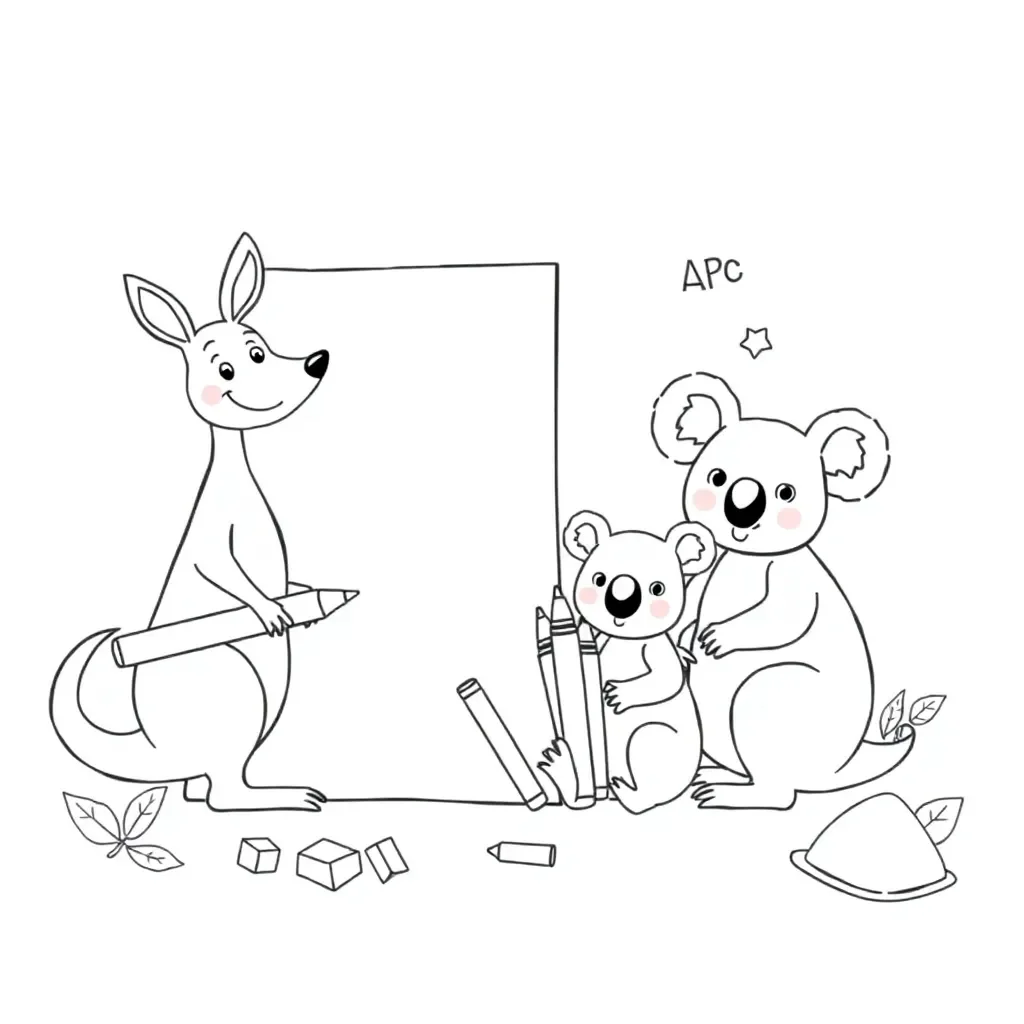 Worksheet illustration