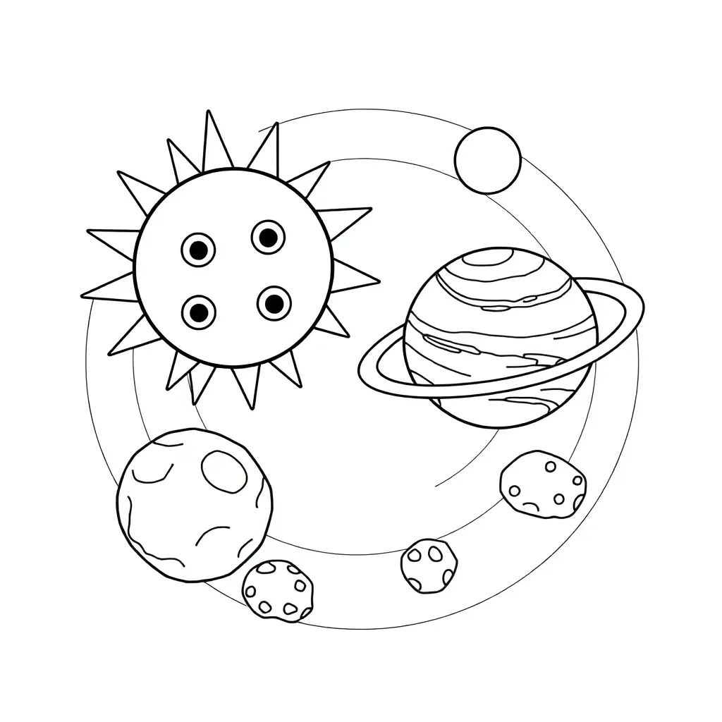 Worksheet illustration