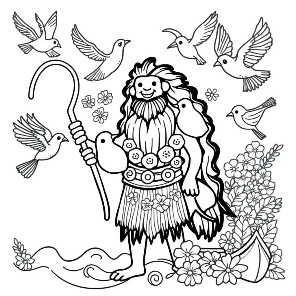 Worksheet illustration