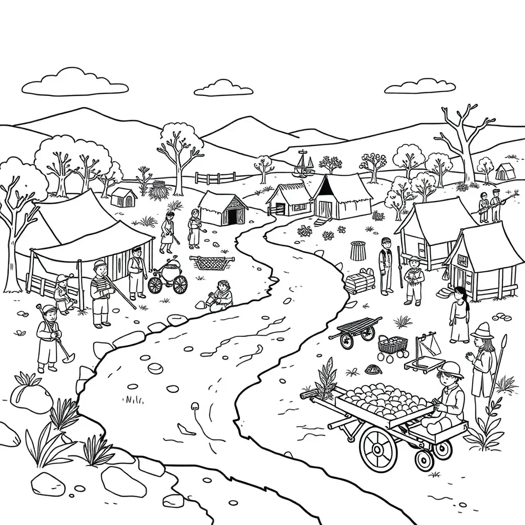 Worksheet illustration