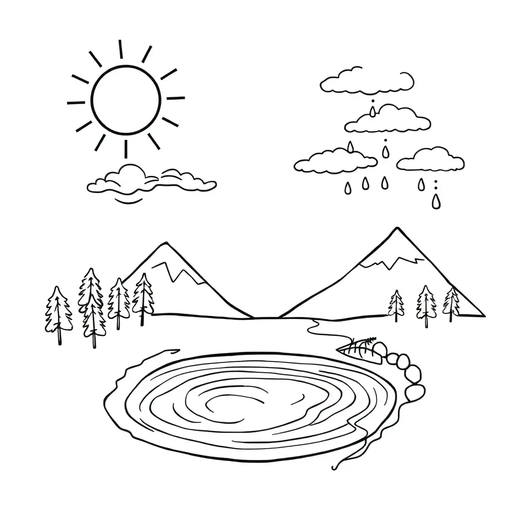 Worksheet illustration