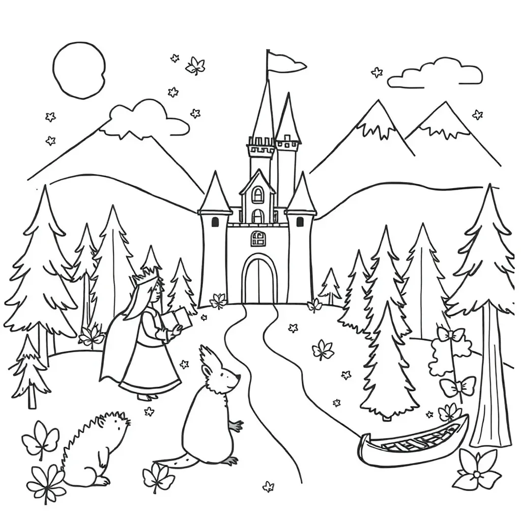Worksheet illustration