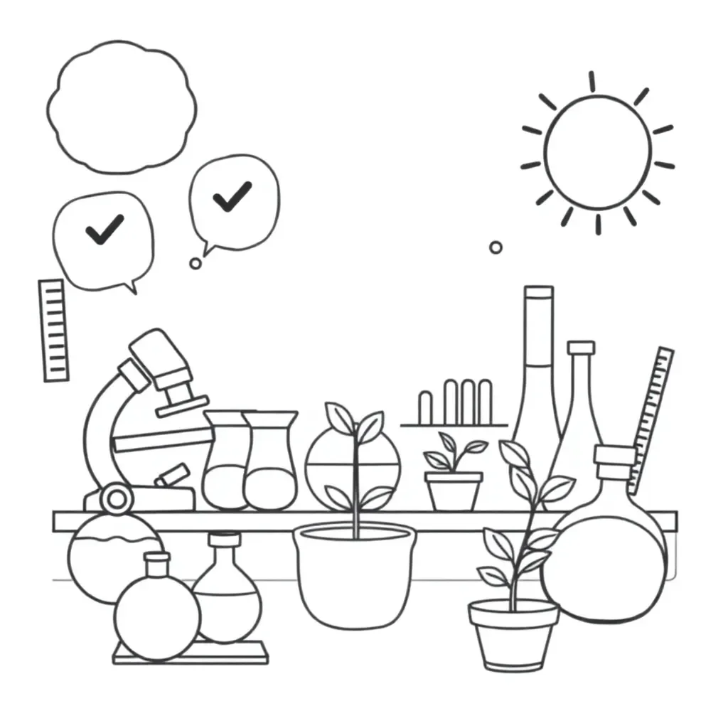 Worksheet illustration