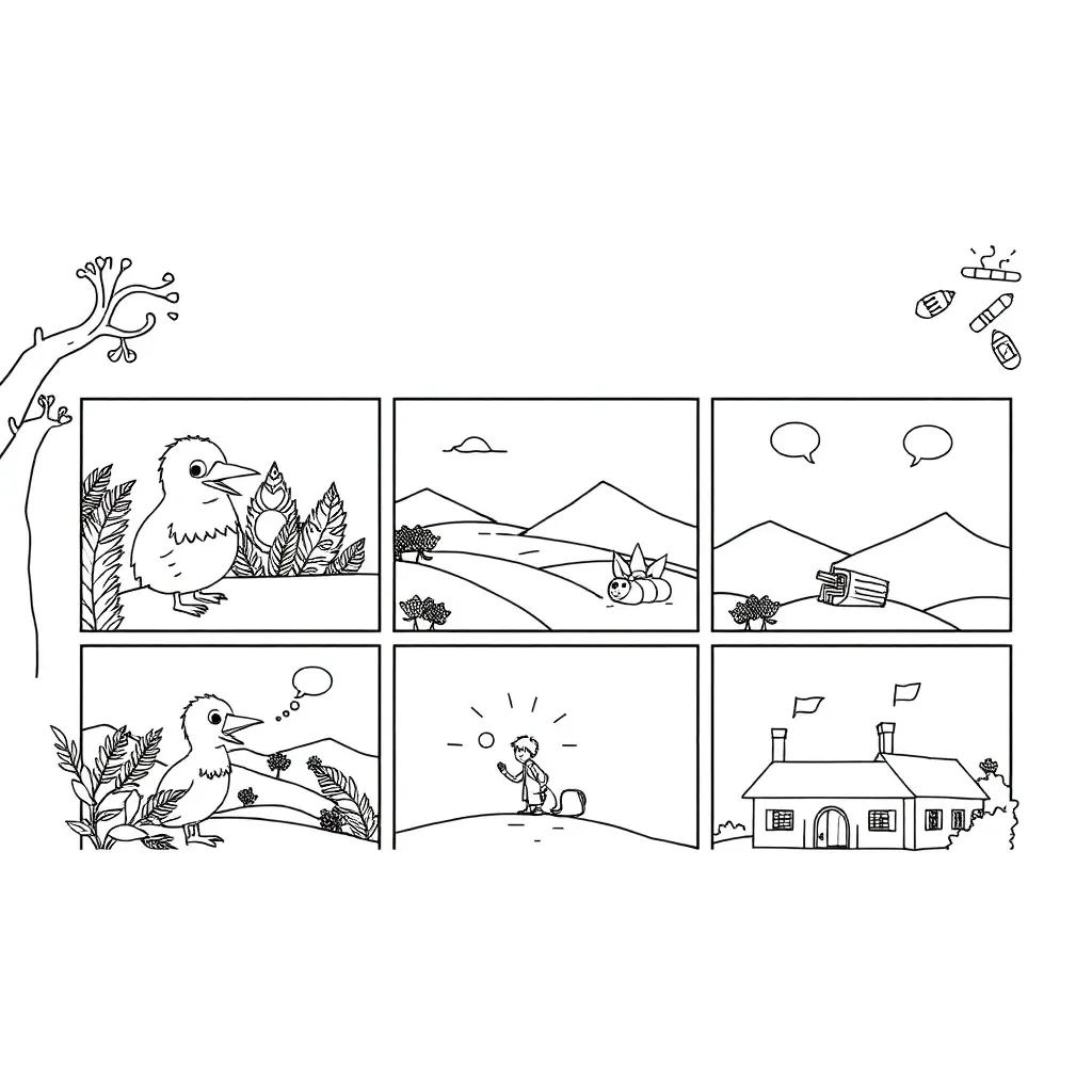 Worksheet illustration