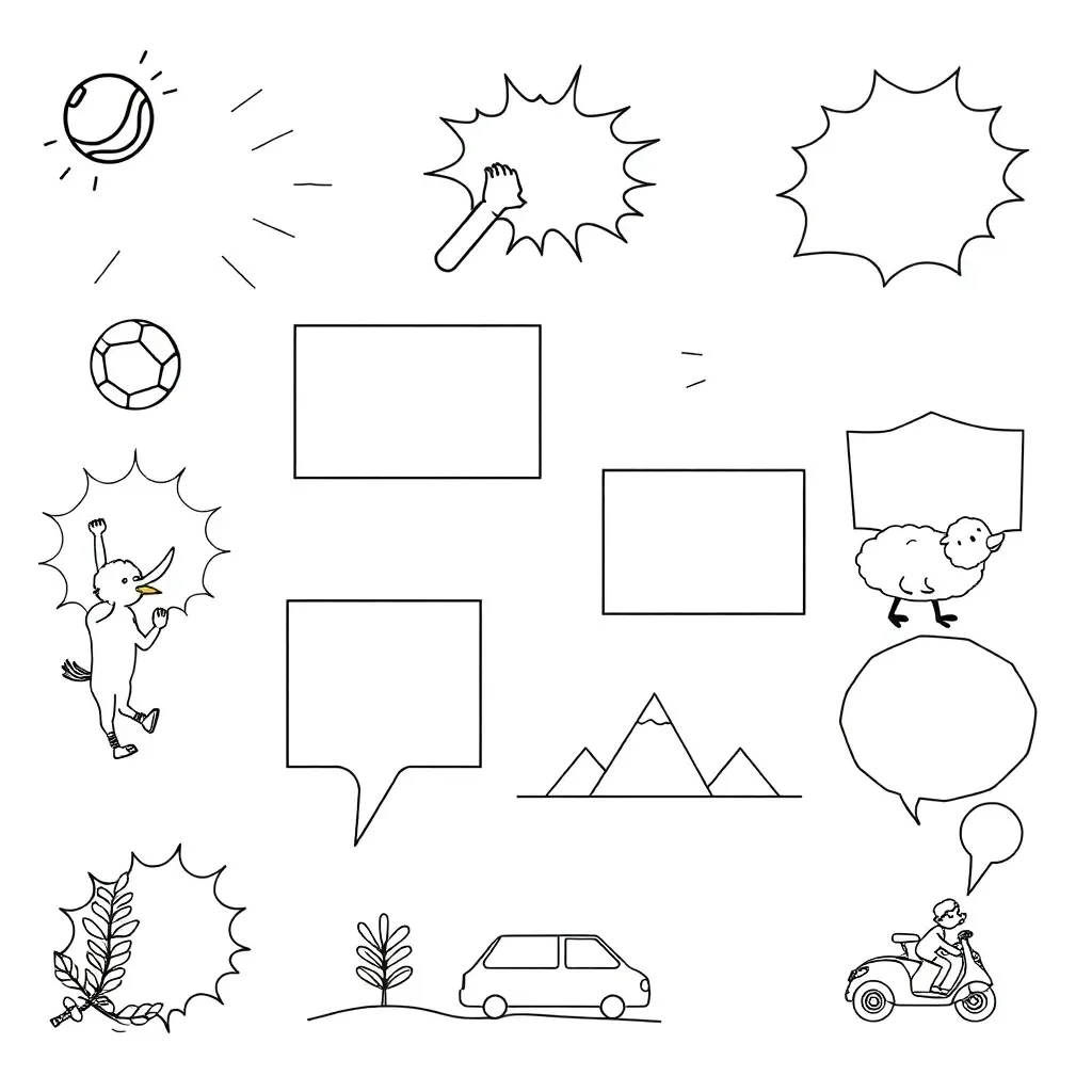 Worksheet illustration