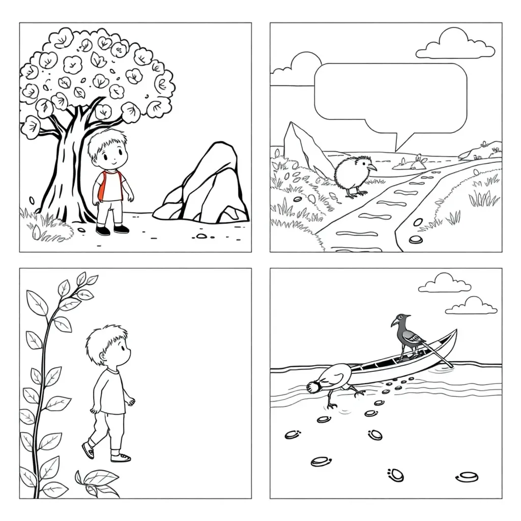 Worksheet illustration