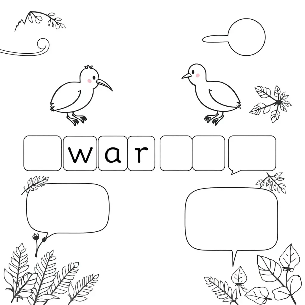 Worksheet illustration