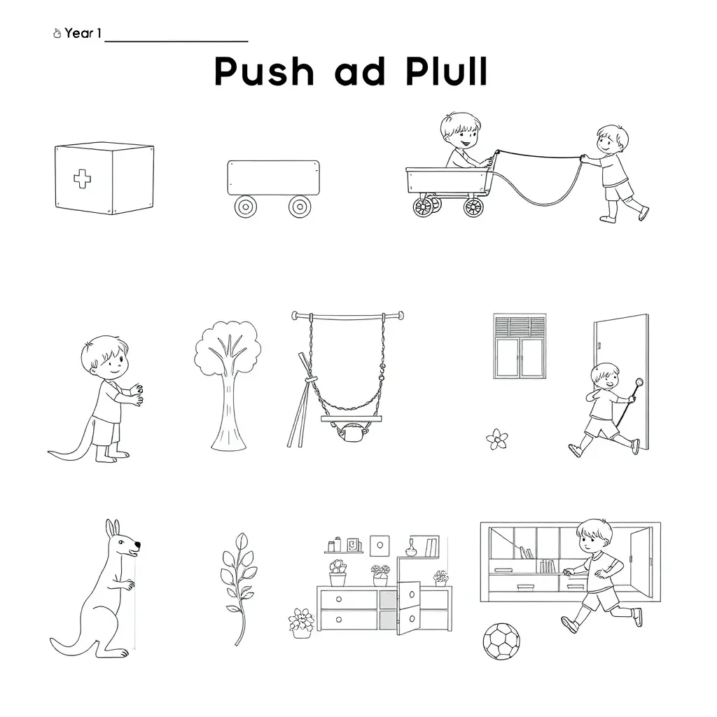 Worksheet illustration