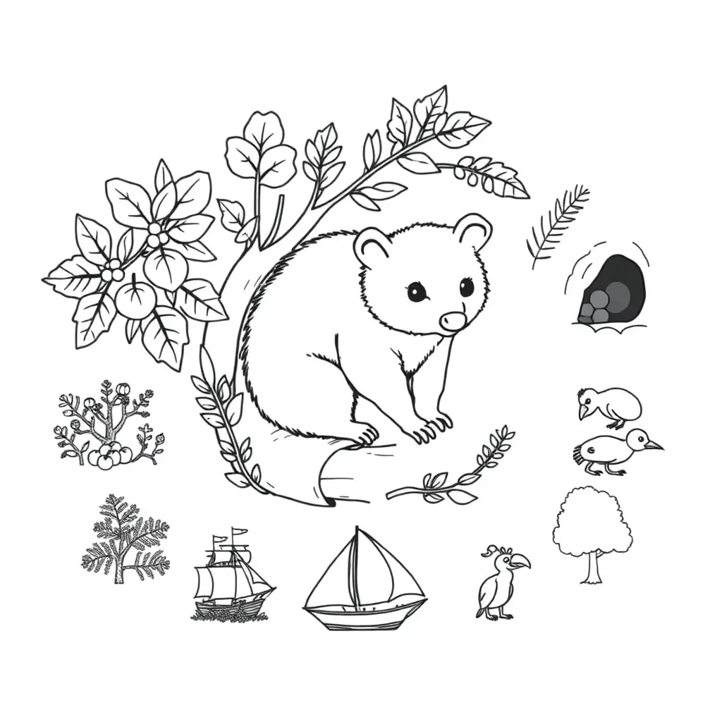 Worksheet illustration