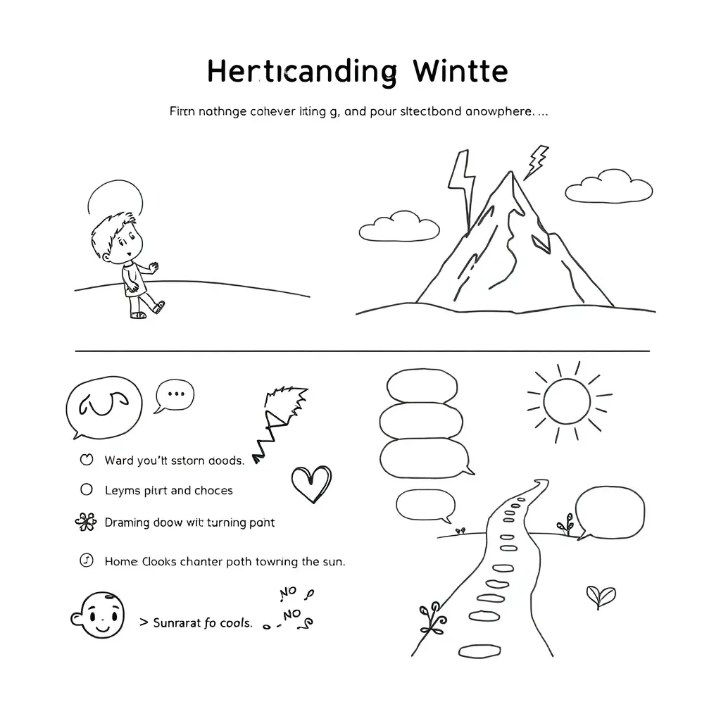 Worksheet illustration
