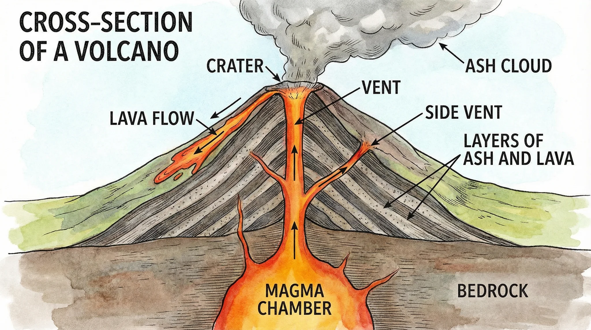 Magma vs Lava - What's the Difference?