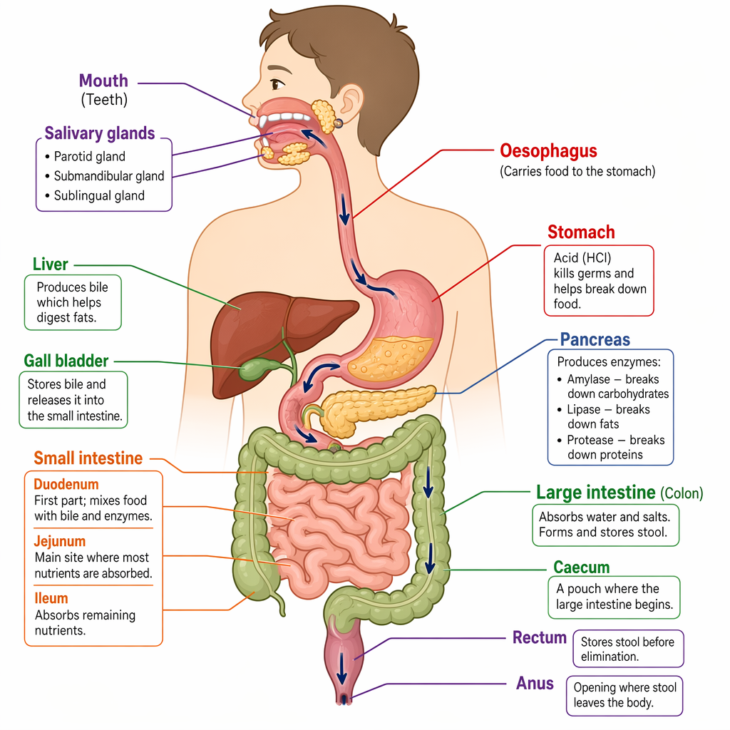 Digestive System Complexity