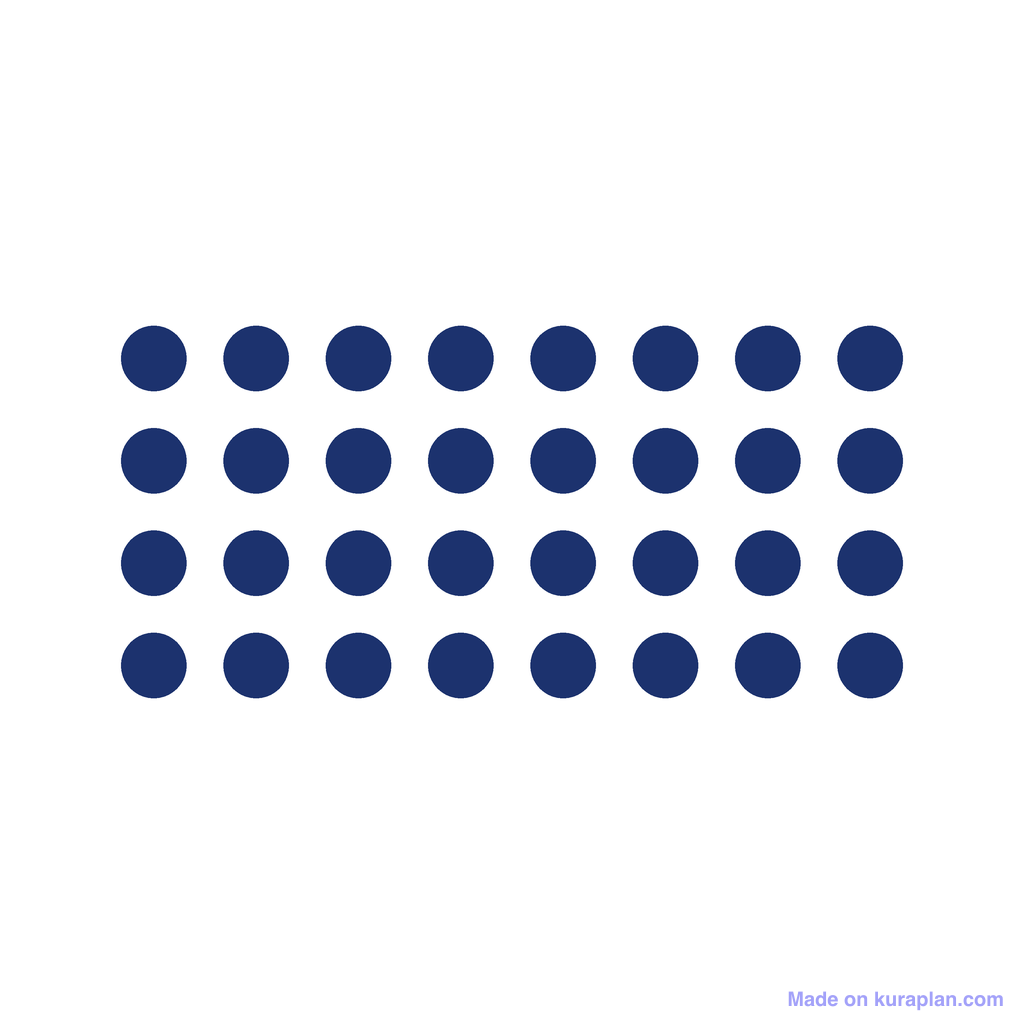 Array — 4 × 8 = 32 — Free Printable Diagram for Teachers | Kuraplan