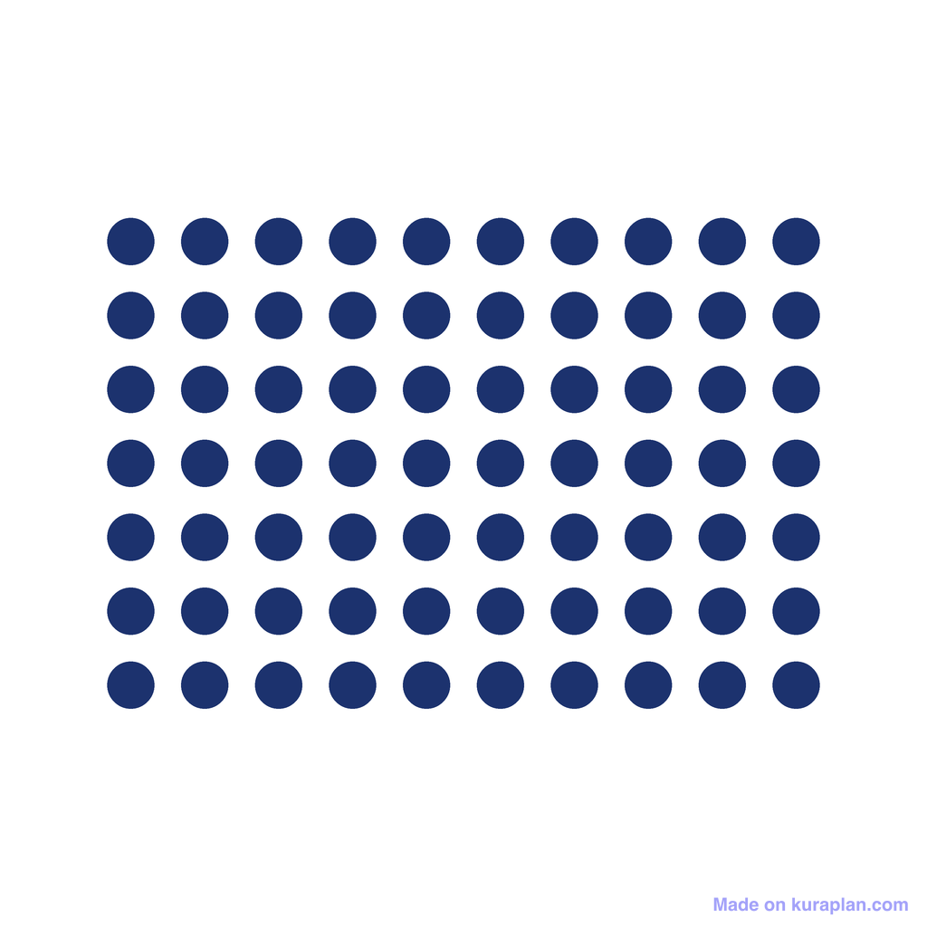 Array — 7 × 10 = 70 — Free Printable Diagram for Teachers | Kuraplan
