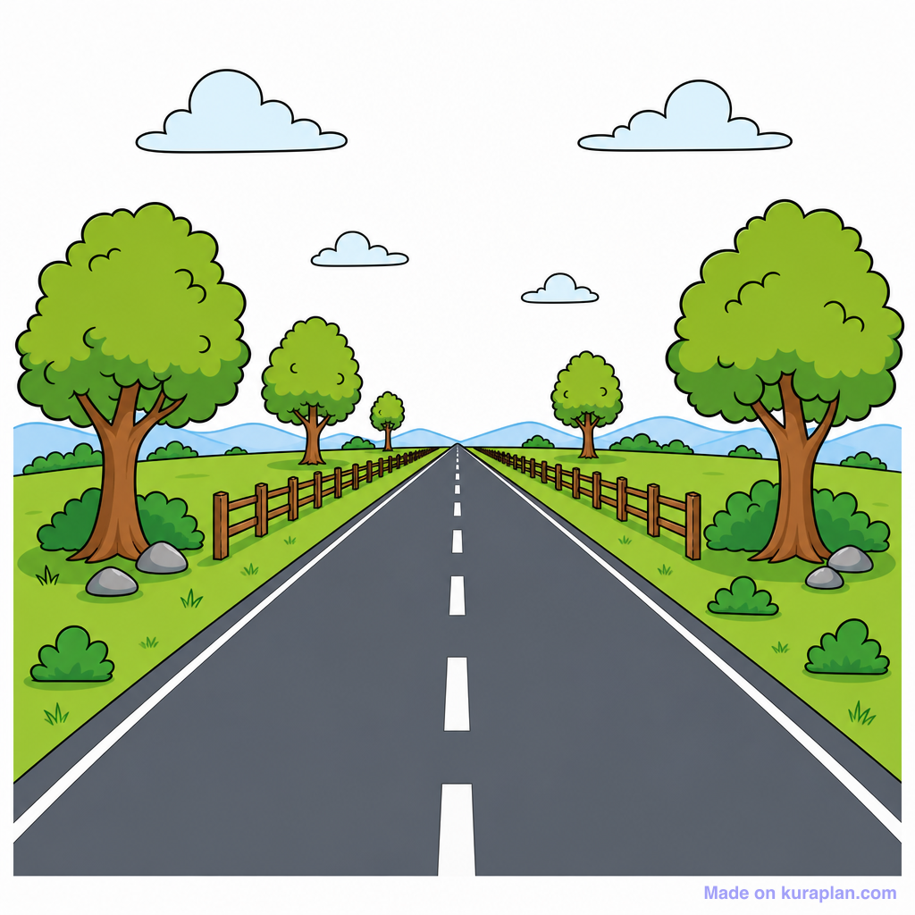 Art Technique One Point Perspective