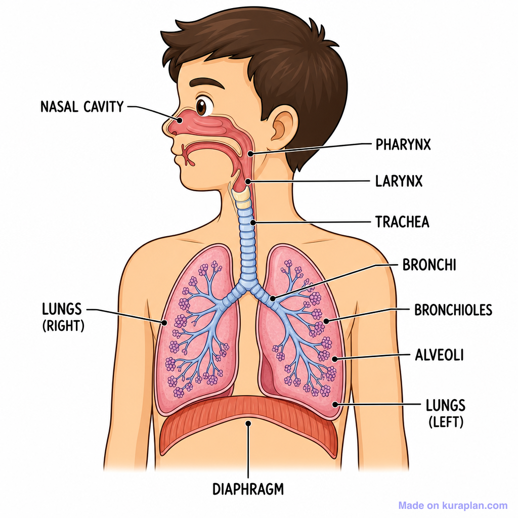 Respiratory System Diagram