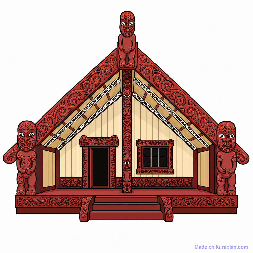 Building Marae Wharenui